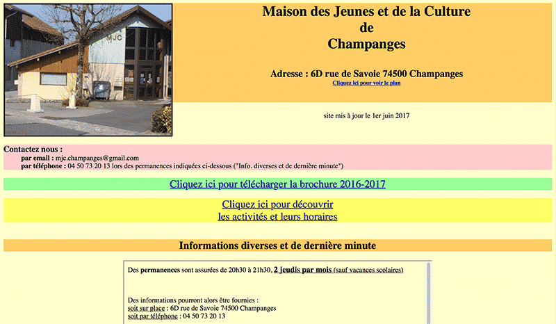 Maison des Jeunes et de la Culture de Champanges – Haute-Savoie – 74