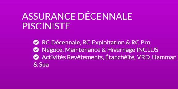 Assurance décennale pisciniste