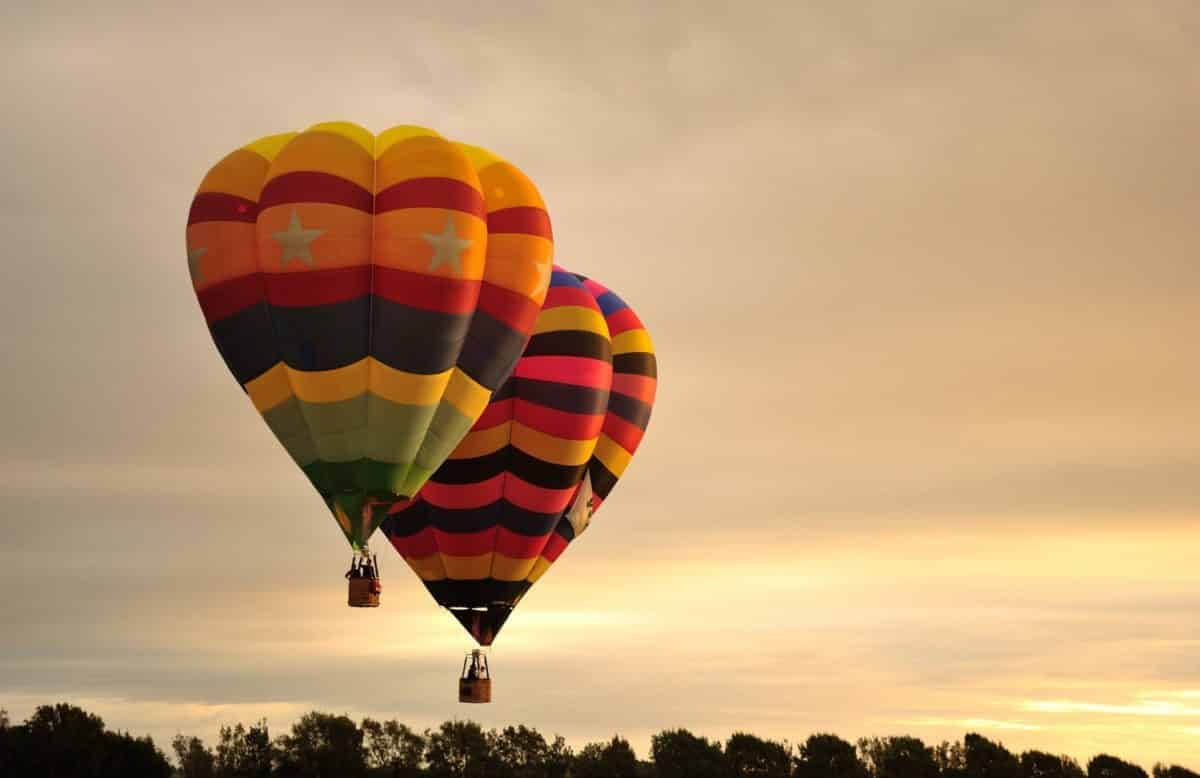 vol en montgolfière